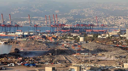 لبنان: عام على انفجار المرفأ وقلب بيروت يصارع الدمار