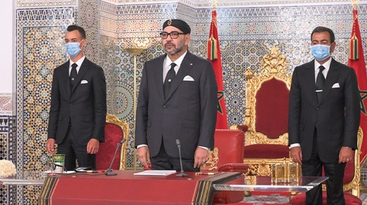الملك محمد السادس يتوجه بخطاب إلى الشعب