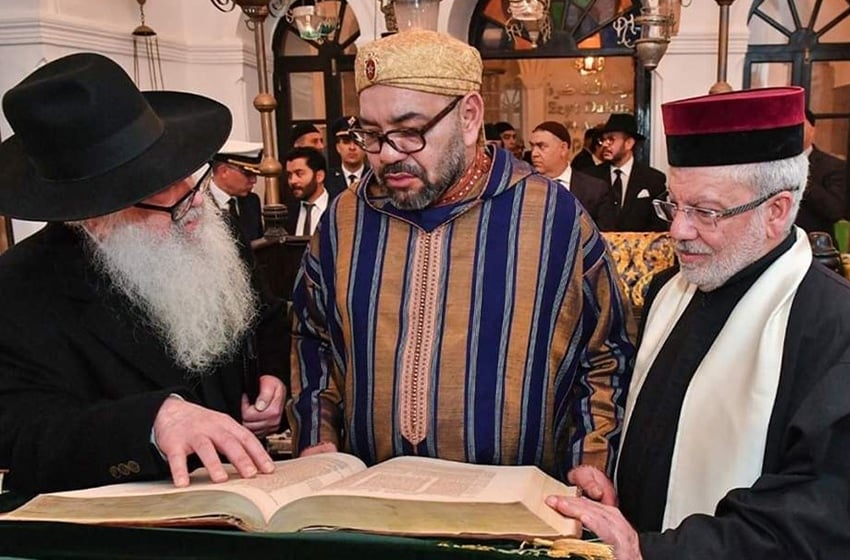 يهود و مسلمين مغاربة يجتمعون للإحتفال بالسنة العبرية الجديدة