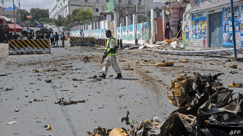  الصومال :  مقتل ثمانية أشخاص في هجوم بسيارة مفخخة