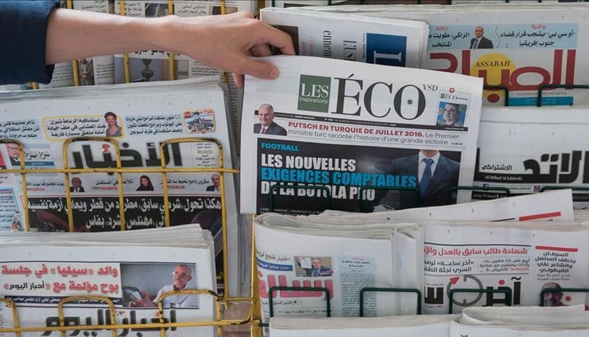  أبرز عناوين الصحف المغربية لنهاية الأسبوع