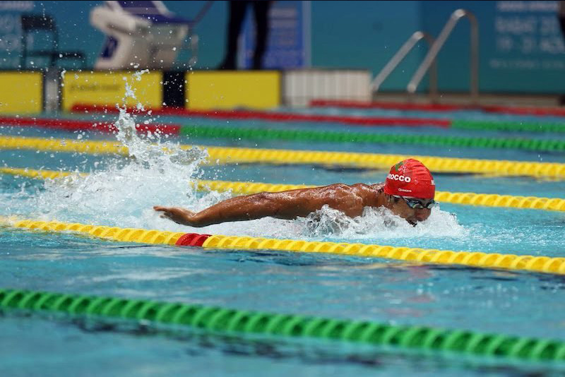  المغرب يفوز بميداليته السابعة بطولة إفريقيا للسباحة بأكرا العاصمة الغانية