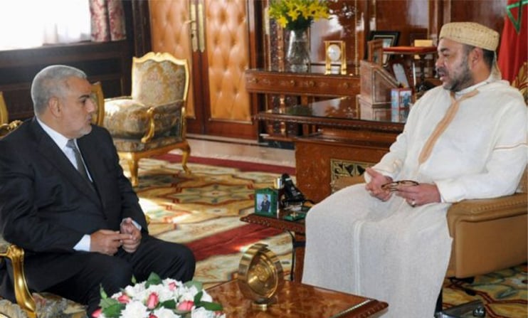  جلالة الملك يهنئ السيد عبد الإله ابن كيران بمناسبة انتخابه أمينا عاما لحزب العدالة والتنمية