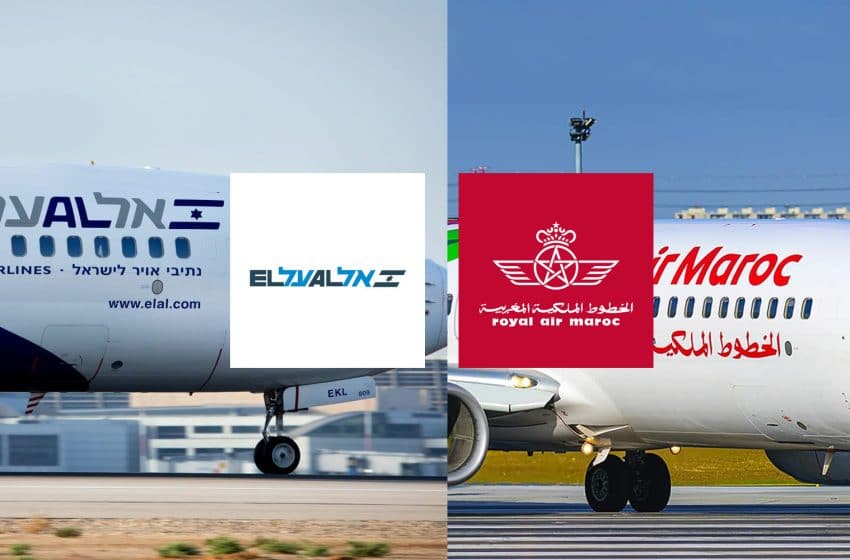  اتفاق تعاون بين الخطوط الملكية المغربية وشركة الطيران الإسرائيلي العال