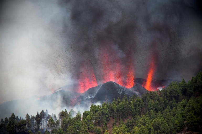  إسبانيا تخصص 200 مليون أورو لمساعدة جزيرة لا بالما المتضررة من البركان