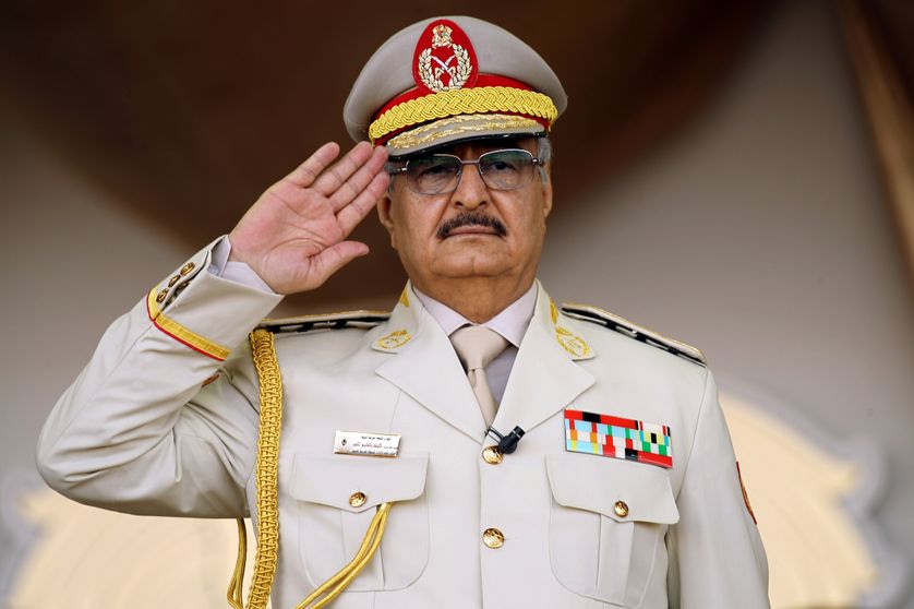  خليفة حفتر يعلن ترشحه للانتخابات الرئاسية في ليبيا‎‎