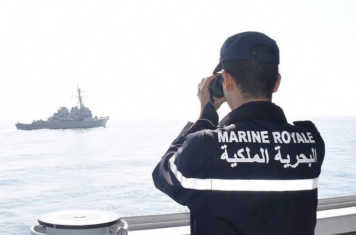 البحرية الملكية تساعد 147 مرشحا للهجرة غير الشرعية