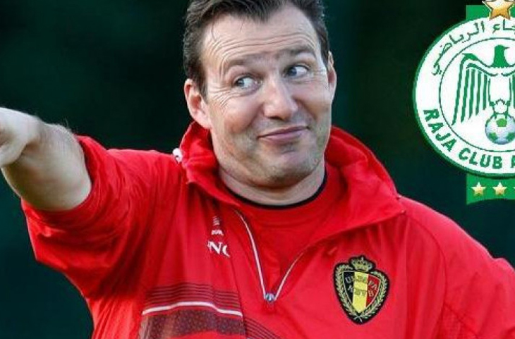  الرجاء الرياضي يقدم رسميا مدربه البلجيكي الجديد مارك فيلموتس