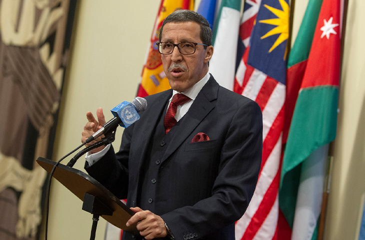  مندوب المغرب في الأمم المتحدة ينهي فترة رئاسته للجنة نزع السلاح والأمن الدولي بنجاح مشهود به