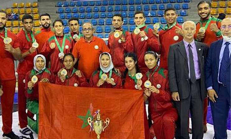  المغرب يحرز لقب الدورة الثانية بالبطولة الإفريقية للمواي طاي
