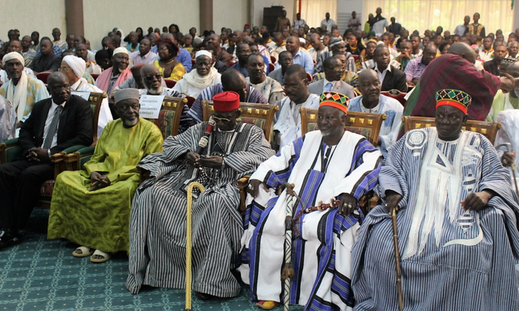  ندوة حول دور الزعماء الدينيين في تسوية النزاعات في غرب إفريقيا