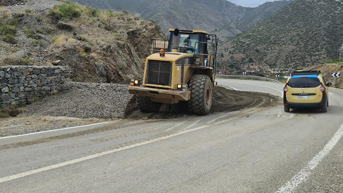 الطريق مقطوعة من 17 إلى 22 يناير الجاري على المحور بين الويدان وأفورار