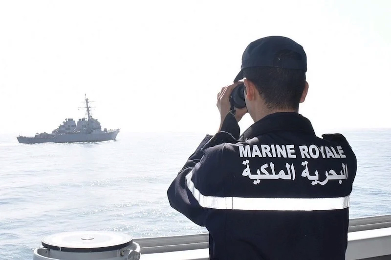  البحرية الملكية المغربية تقدم المساعدة لـ 22 مرشحا للهجرة غير الشرعية