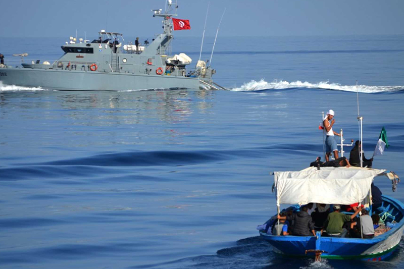  تونس : إنقاذ 23 مهاجرا سريا بعرض السواحل