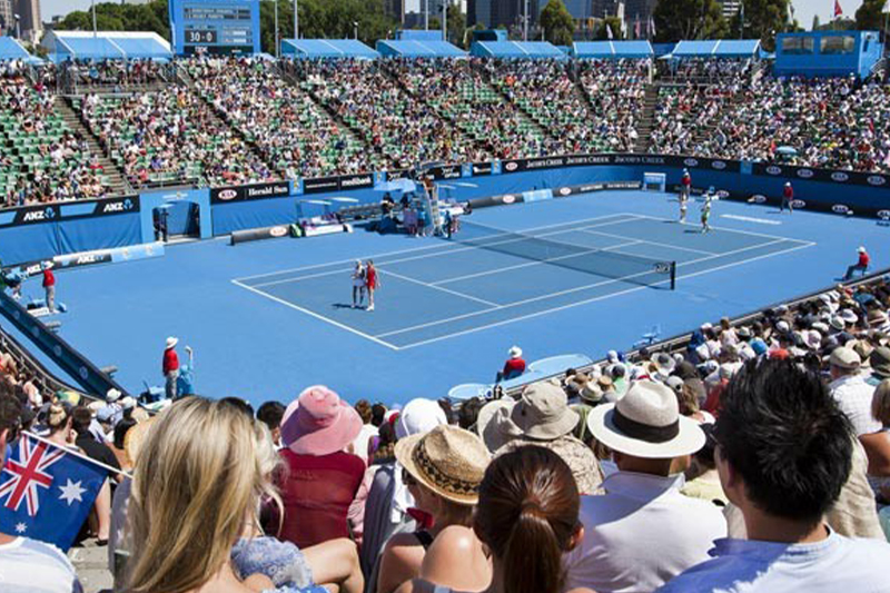 ارتفاع نسبة الحضور في بطولة أستراليا المفتوحة لكرة المضرب