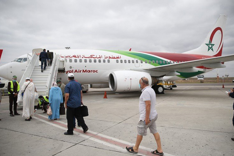  شركة الخطوط الملكية المغربية تعلن إلغاء بعض الرحلات من وإلى باريس
