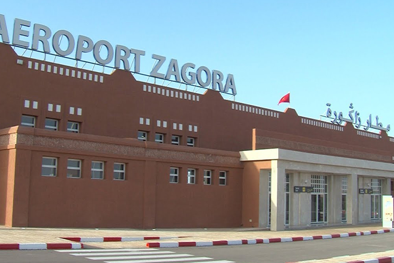 مطار زاكورة يستقبل 4181 مسافراً خلال النصف الأول من السنة الجارية