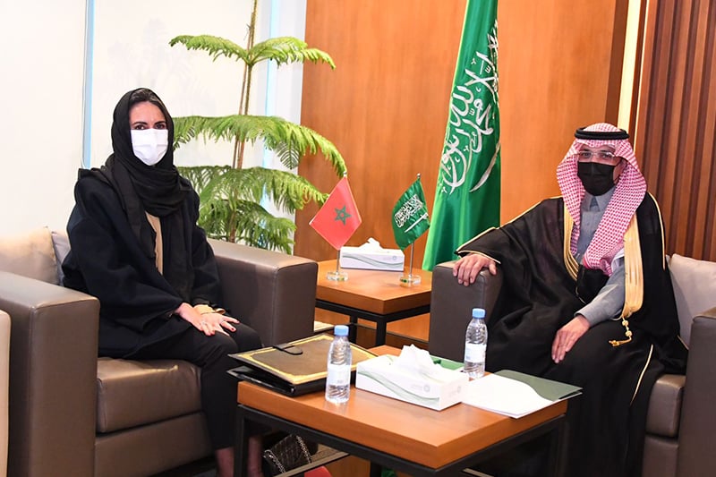  الرياض: نادية فتاح العلوي و نظيرها السعودي يتناقشان حول تعزيز التعاون