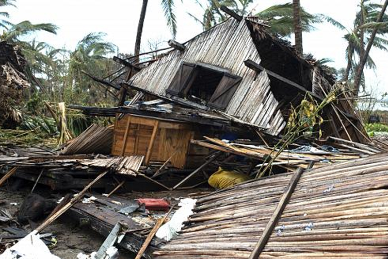  دمار كبير خلفه  إعصار باتسيراي بمدغشقر
