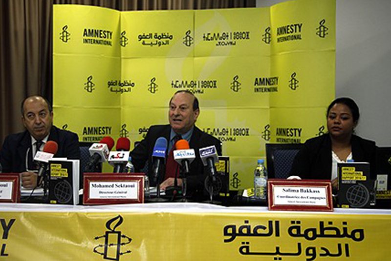  منظمة العفو الدولية : الجزائر مدعوة إلى وقف قمع و تهديد الأحزاب