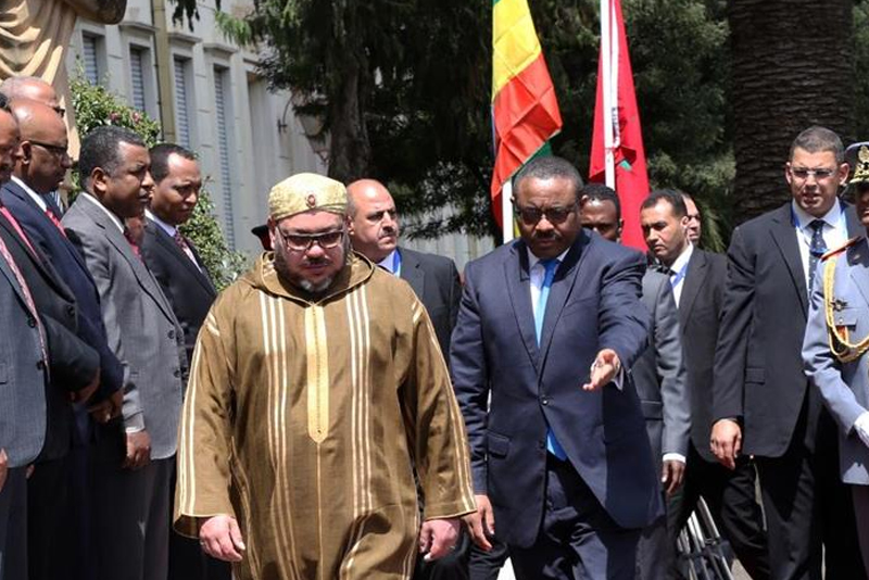  الاتفاق على عقد اجتماع للجنة المشتركة لتدارس المشاريع المبرمة بين المغرب وإثيوبيا