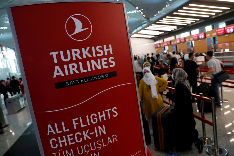  الخطوط الجوية التركية تلغي رحلاتها إلى أوكرانيا