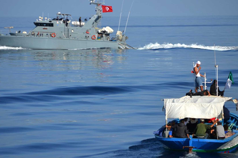  تونس : إنقاذ 163 مهاجرا قبالة سواحل اللوزة