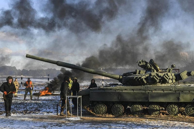  تدمير 74 منشأة عسكرية بأوكرانيا