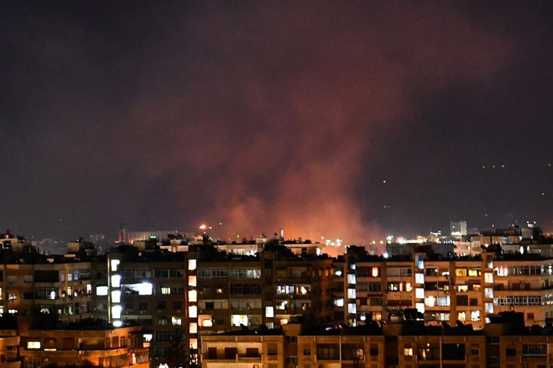  قصف صاروخي اسرائيلي يطال جنوب غرب سوريا