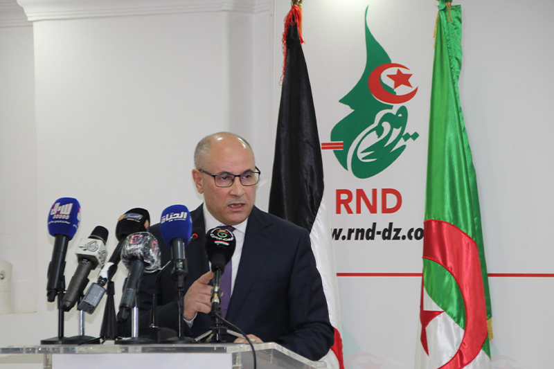 حزب التجمع الوطني يستنكر القمع غير المسبوق بالجزائر