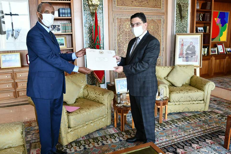  ناصر بوريطة يستقبل سفير جمهورية جيبوتي