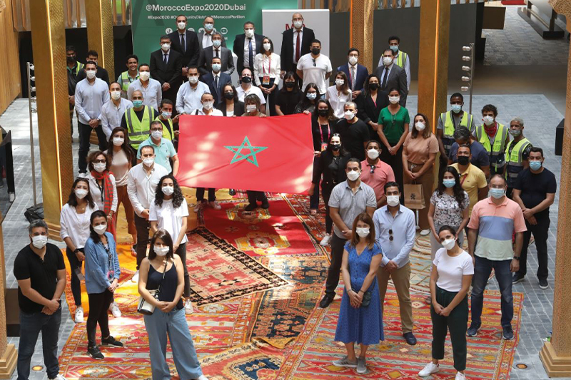  المملكة المغربية تفوز بالجائزة الذهبية للتصميم الداخلي للرواق بإكسبو دبي 2020