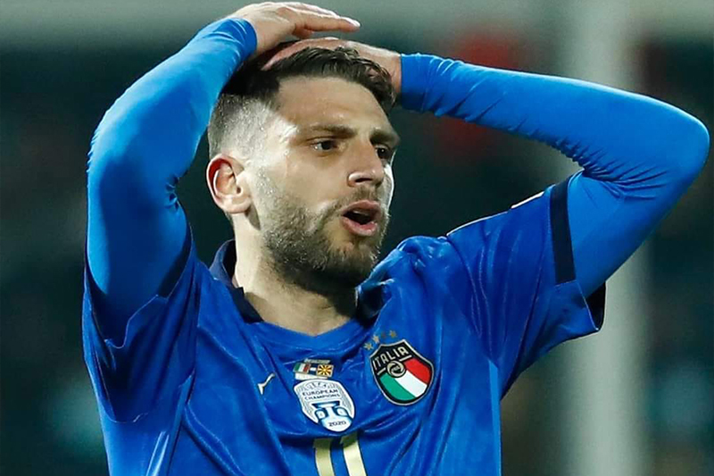  ايطاليا تفشل في التأهل لمنافسات كأس العالم  قطر 2022