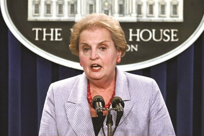  وفاة مادلين أولبرايت وزيرة الخارجية الأمريكية السابقة