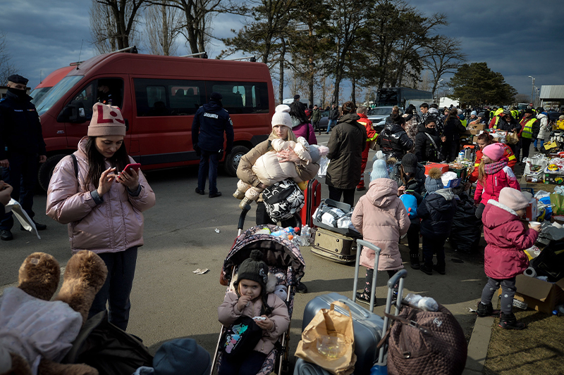  ارتفاع أعداد اللاجئين الفارين من أوكرانيا لأزيد من 1,7 مليون شخص