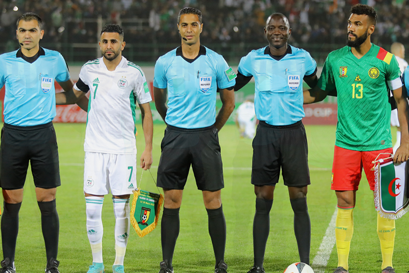  الاتحاد الجزائري لكرة القدم يطالب بإعادة مباراته مع الكاميرون
