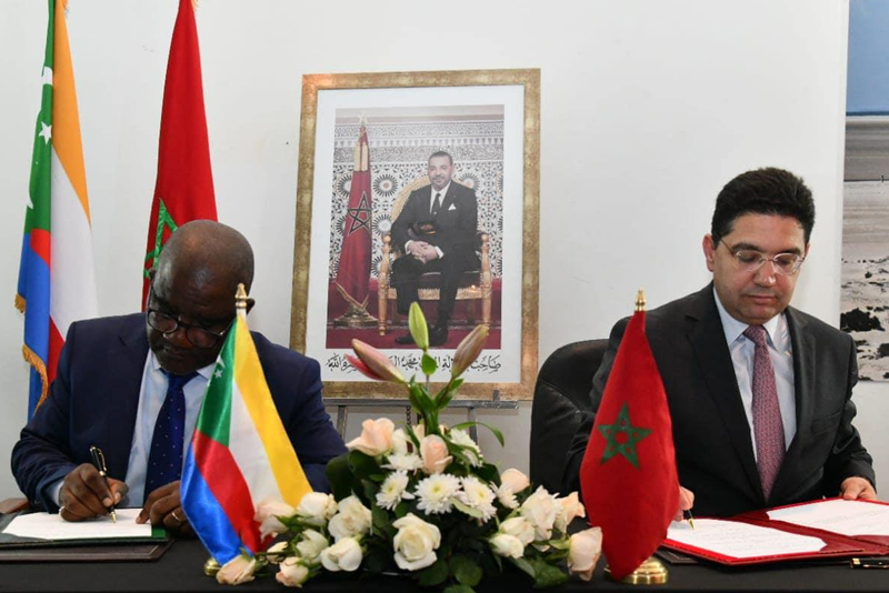 المغرب واتحاد جزر القمر : اتفاقيات ومذكرات التفاهم لتعزيز التعاون الثنائي بين البلدين