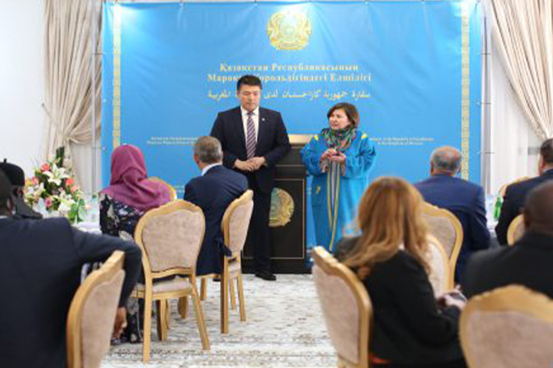  المنظمة الإسلامية للأمن الغذائي تحل ضيفة شرف بسفارة كازاخستان بالمغرب