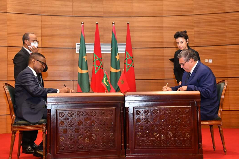  التعاون المغربي الموريتاني يتوج بتوقيع 13 اتفاقية تعاون ومذكرة تفاهم