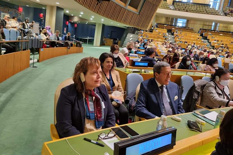  عواطف حيار تترأس الوفد المغربي للجنة الأمم المتحدة المعنية بوضع المرأة بنيويورك