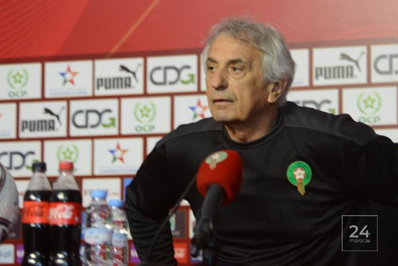 مدرب المنتخب المغربي : العناصر الوطنية قادرة على تحقيق التأهل إلى قطر 2022
