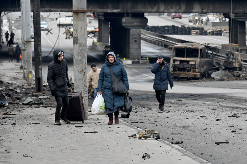  روسيا تعلن وقف إطلاق نار لإجلاء المدنيين من ماريوبول الأوكرانية