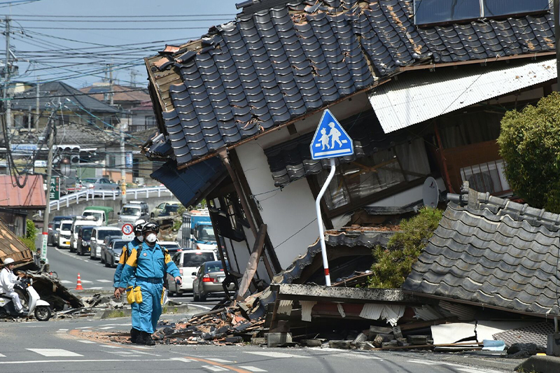  تسجيل هزة أرضية بقوة 5.1 درجات شمال شرق اليابان