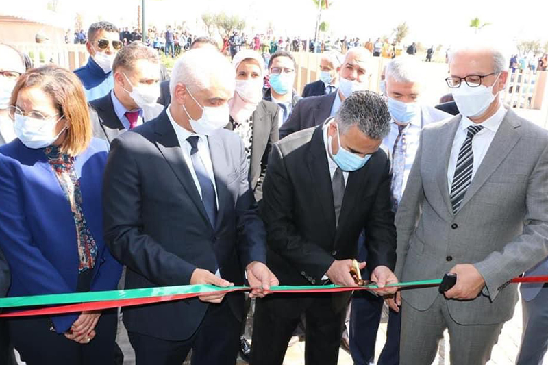  وزير الصحة المغربي ووالي جهة مراكش آسفي يعطيان انطلاقة خدمات المركز الصحي سيدي يوسف