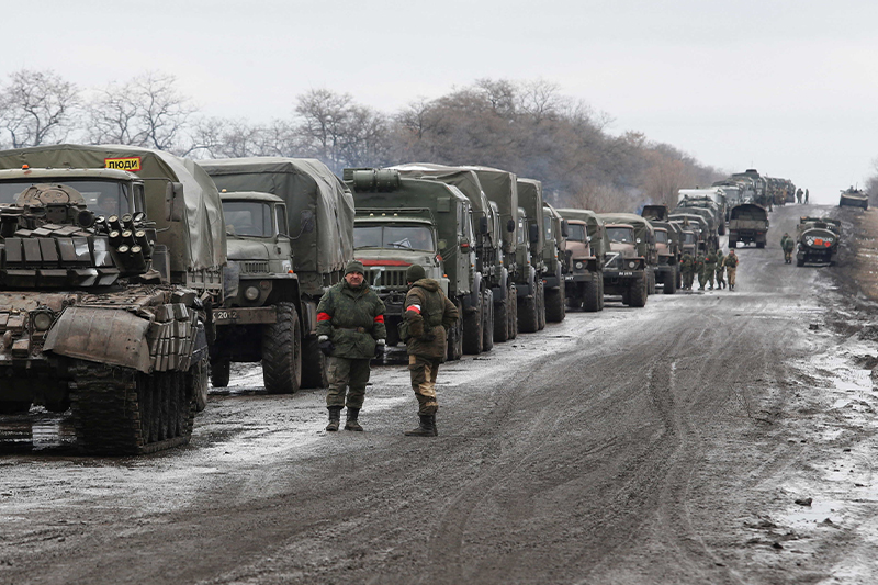  القوات الروسية تنسحب من شمال أوكرانيا