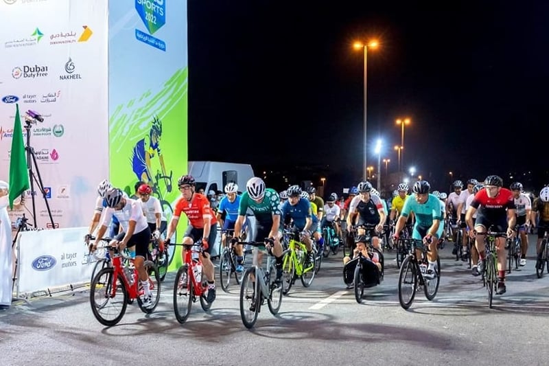  دورة ند الشبا الرياضية 2022 بدبي : الدراج المغربي هشام بنوزة يتوج باللقب