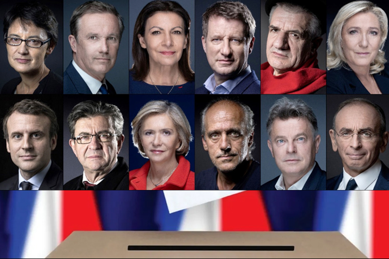  الانتخابات الرئاسية الفرنسية 2022 : من هم المرشحون الـ12