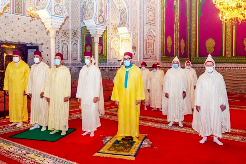  أمير المؤمنين صاحب الجلالة الملك محمد السادس يحيي ليلة القدر المباركة