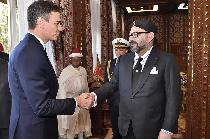  الصحراء المغربية : لجلالة الملك محمد السادس دور مهم في استئناف العلاقات المغربية الإسبانية