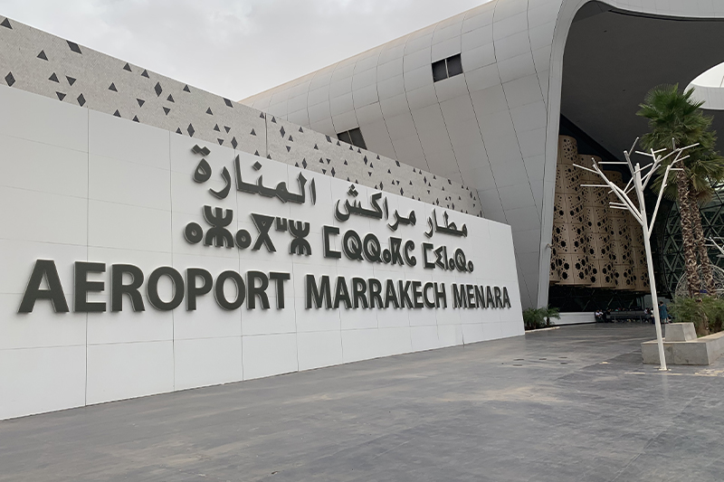 مطار مراكش المنارة يستقبل أزيد من مليون مسافراً خلال النصف الأول من سنة 2022